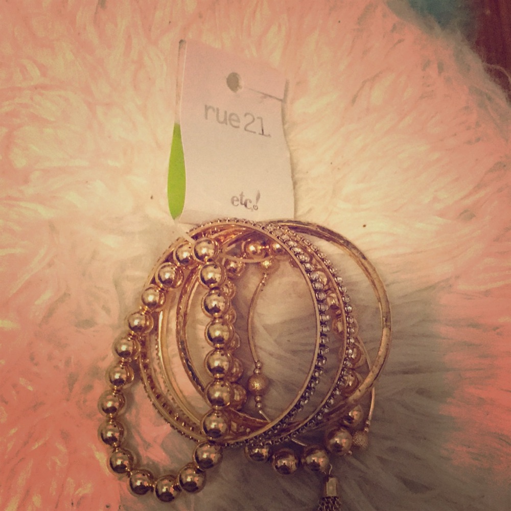 Gold bracelets